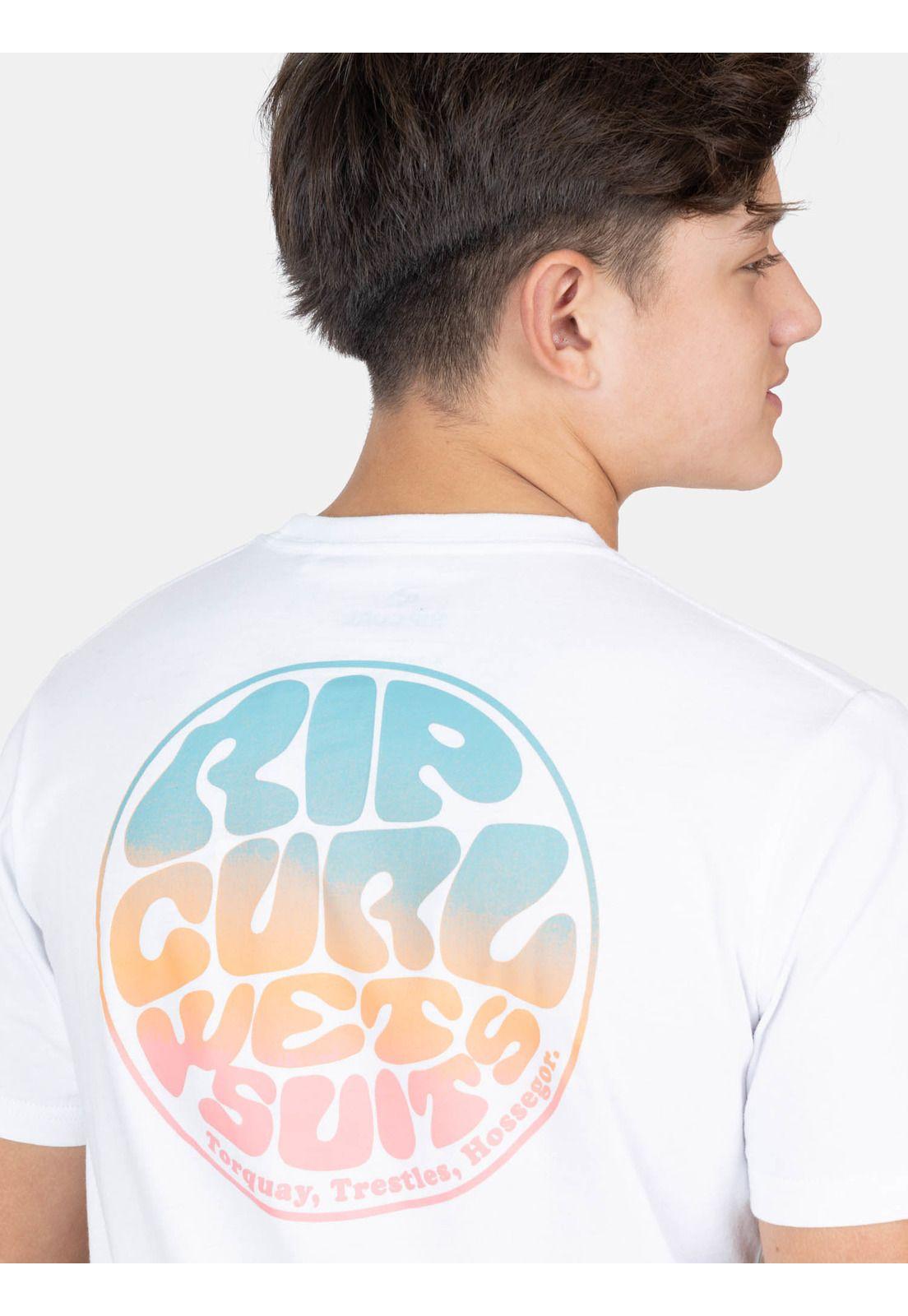 Polera MC Breezer Blanco Infantil Rip Curl-2