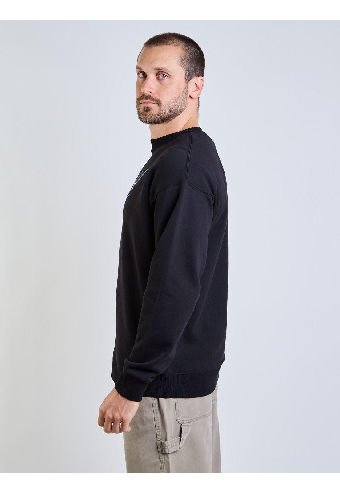 Poleron CR Curlwave Negro Hombre Rip Curl-2