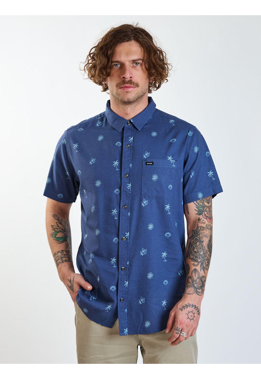 Camisa MC Rocco Multicolor Hombre Rip Curl-5
