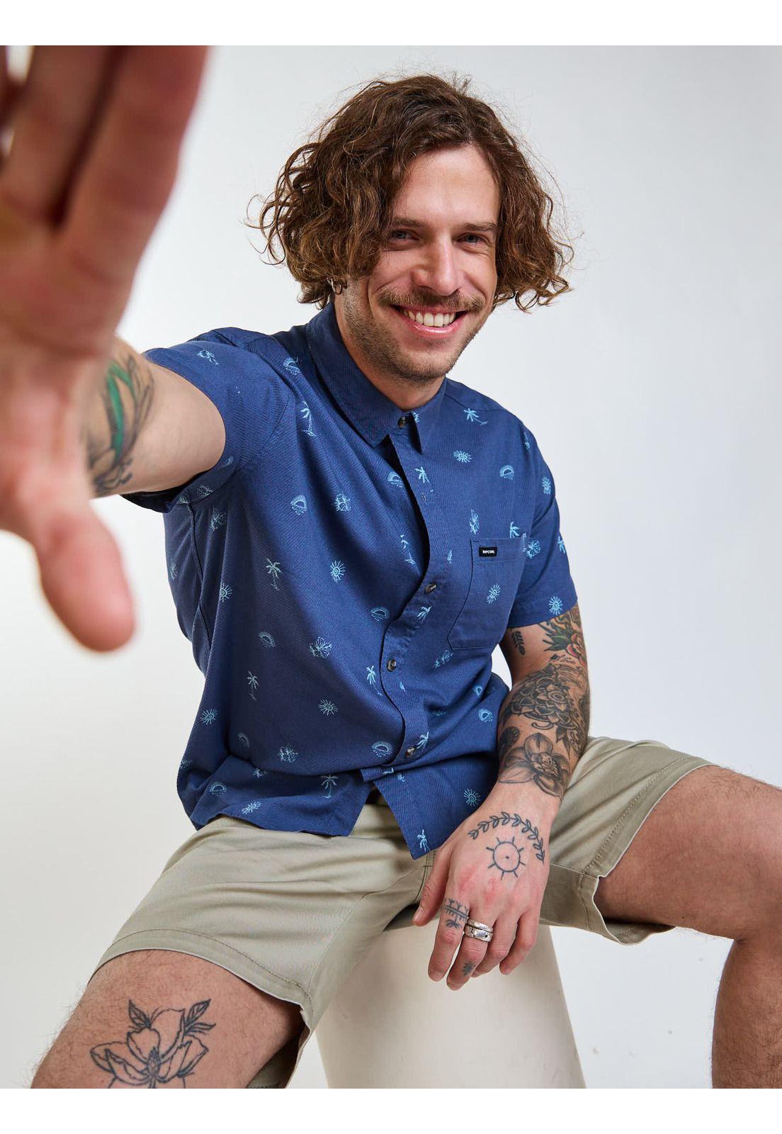 Camisa MC Rocco Multicolor Hombre Rip Curl-6