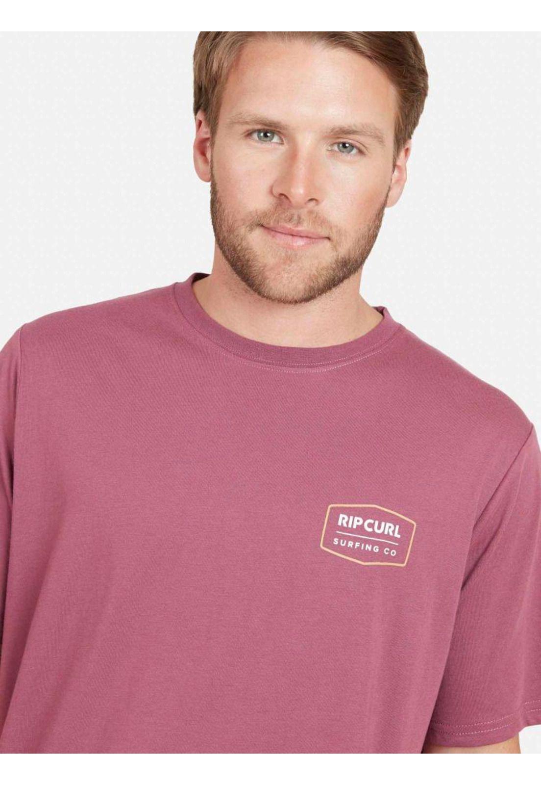 Polera RP SURFING CO Hombre Burdeo Rip Curl-3