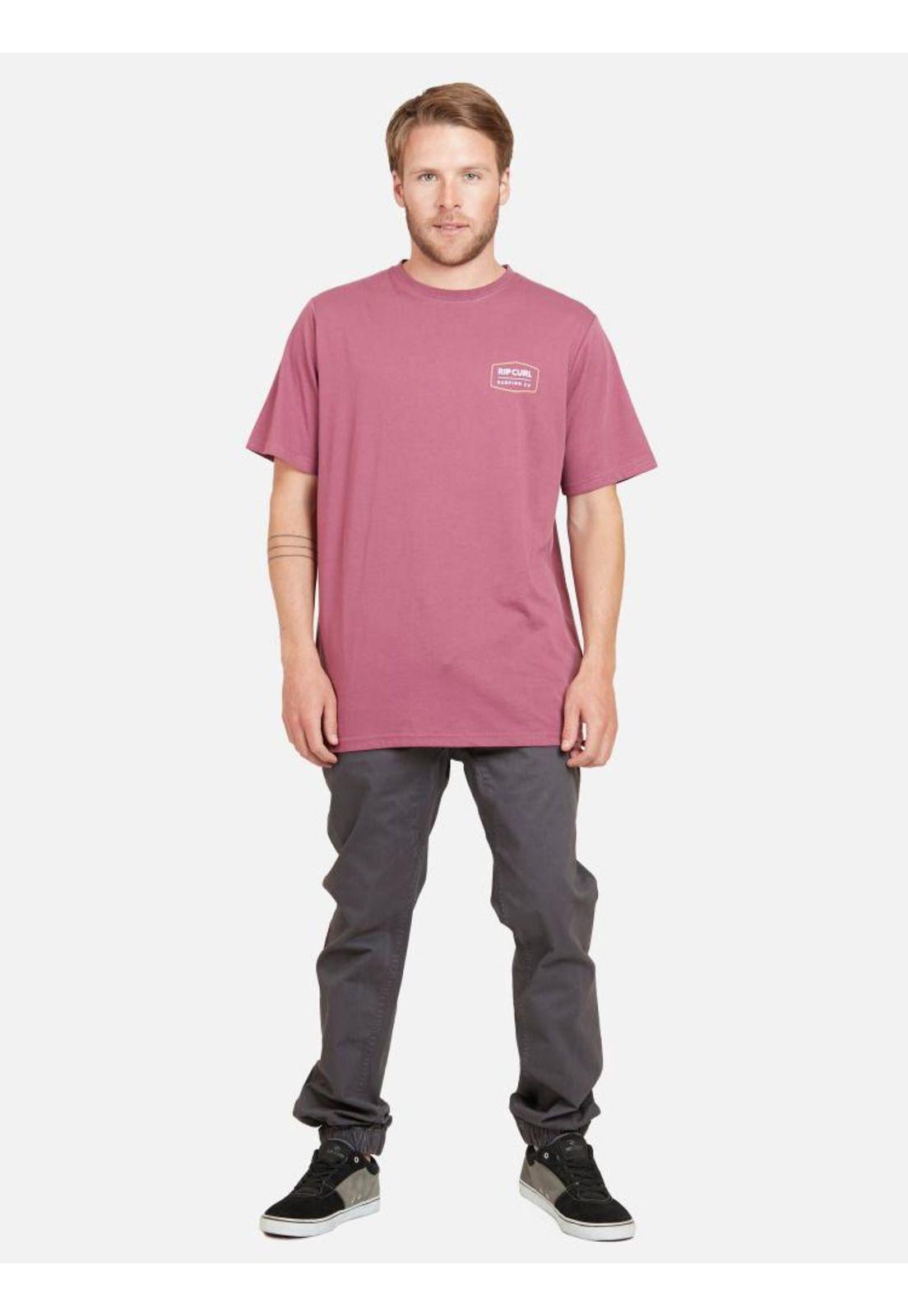 Polera RP SURFING CO Hombre Burdeo Rip Curl-4