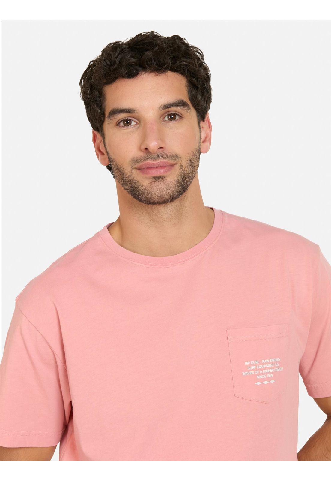 Polera MC Coastline Rosado Hombre Rip Curl-2