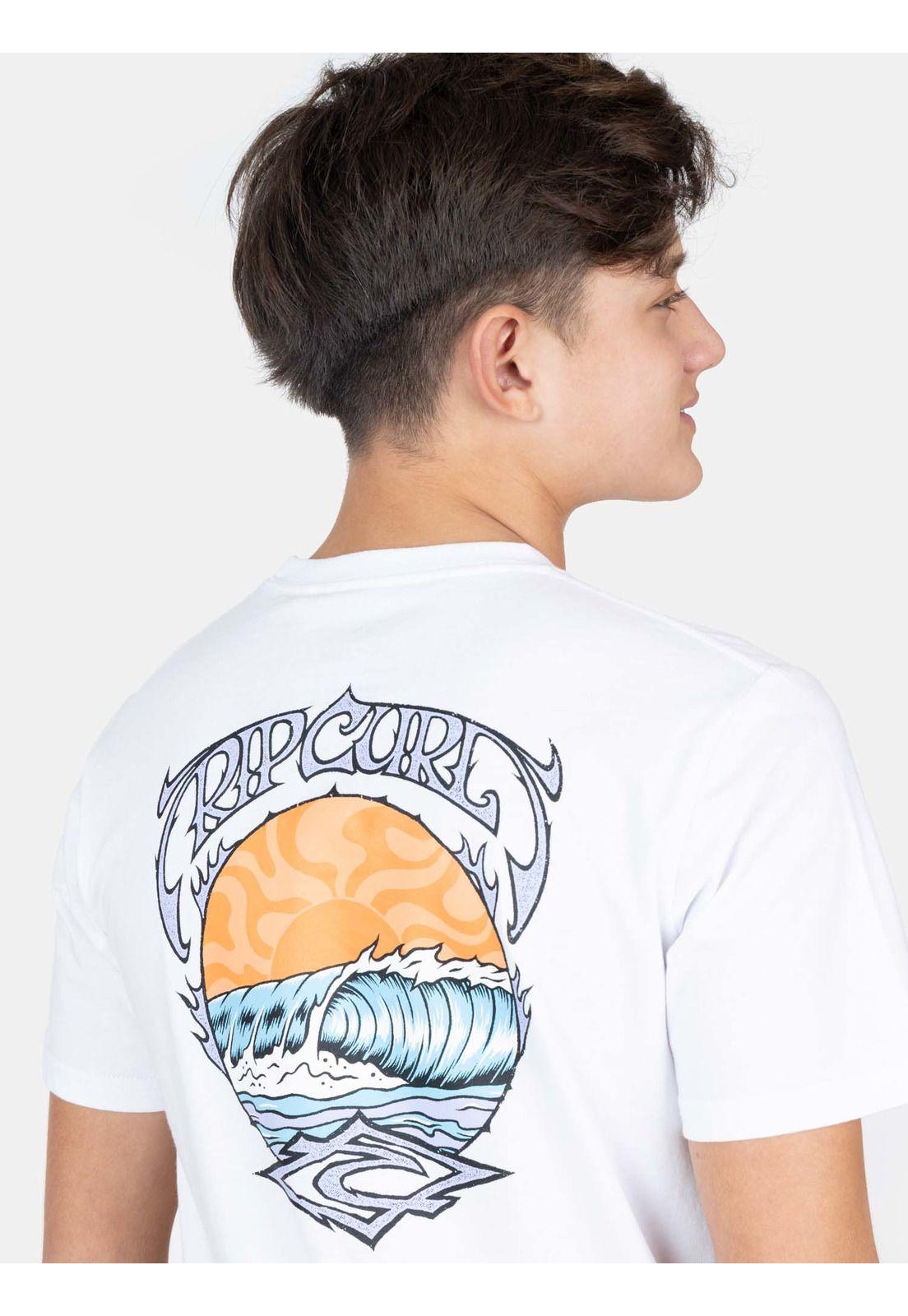 Polera MC Waterline Blanco Infantil Rip Curl-2