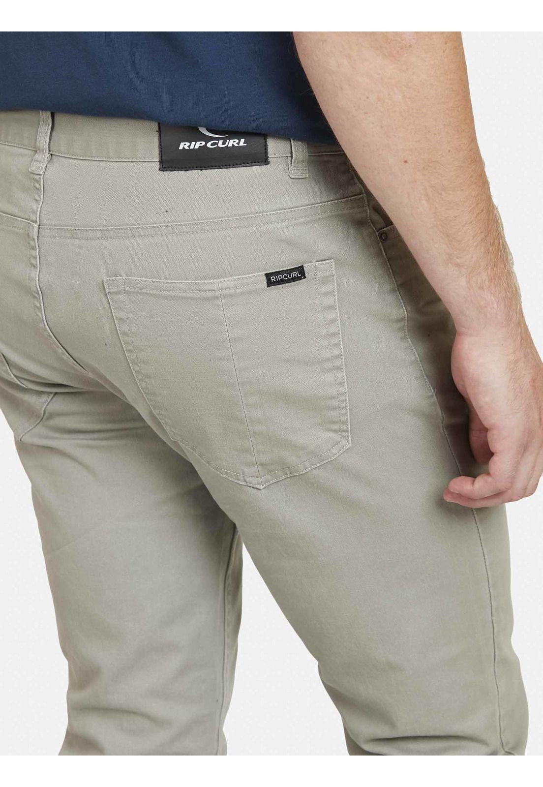 Pantalon SLIM FIT Hombre Beige Rip Curl-4