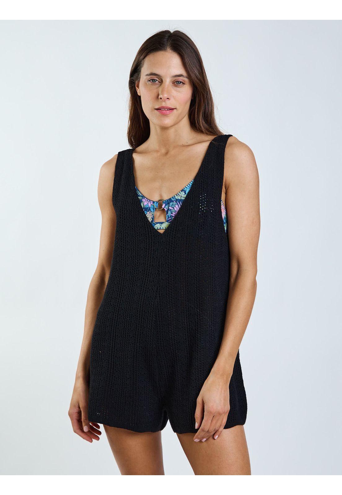 Enterito Manly Negro Mujer Rip Curl-1