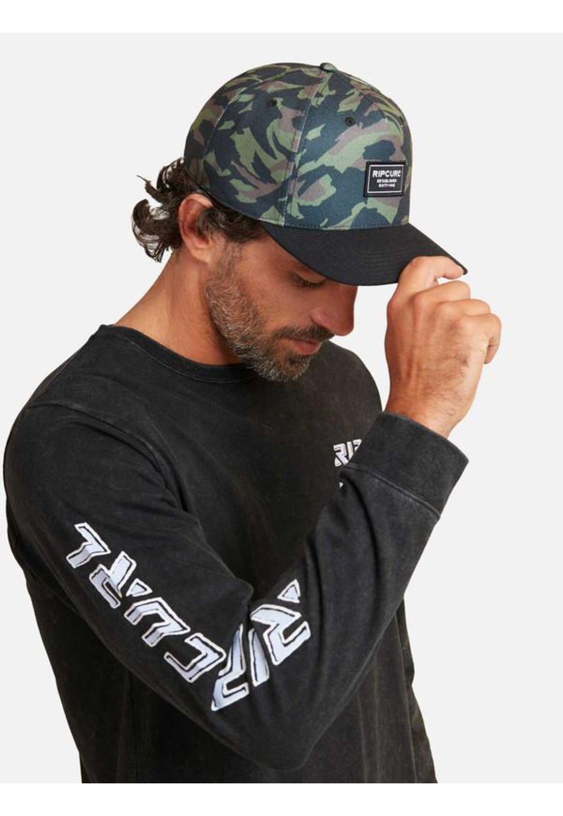 Polera M/L Sideways  Negro Hombre Ripcurl-2