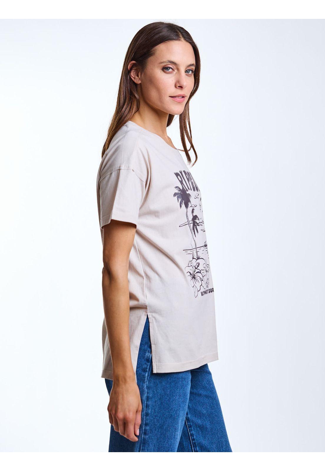 Polera MC Nami Beige Mujer Rip Curl-3