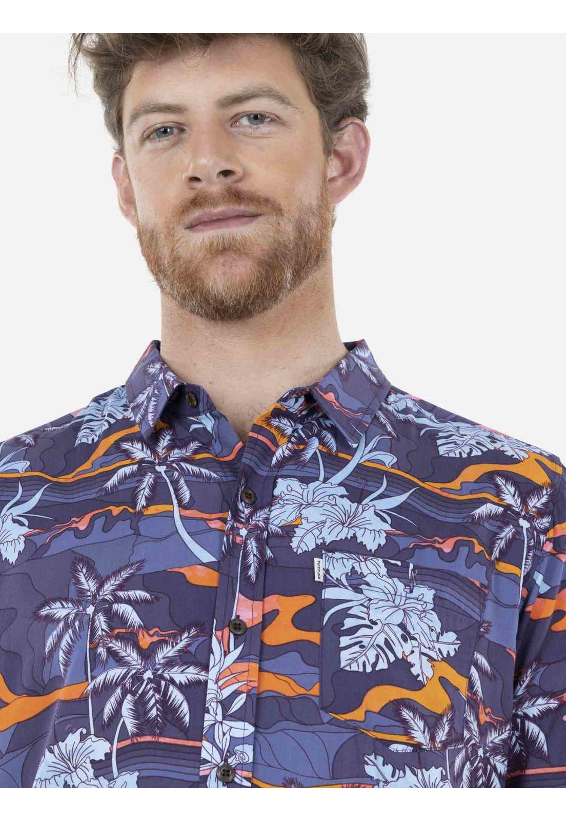 Camisa TOWEL MASON BARREDL KILLA Hombre Multicolor Rip Curl-2