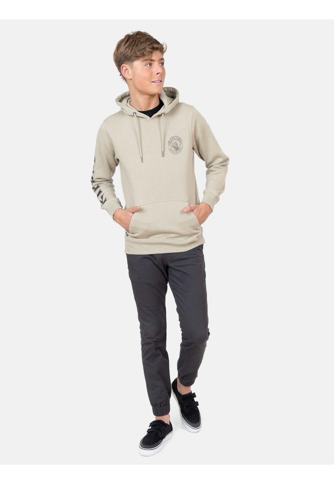 Poleron Canguro Chill Zone Verde Infantil Rip Curl-0