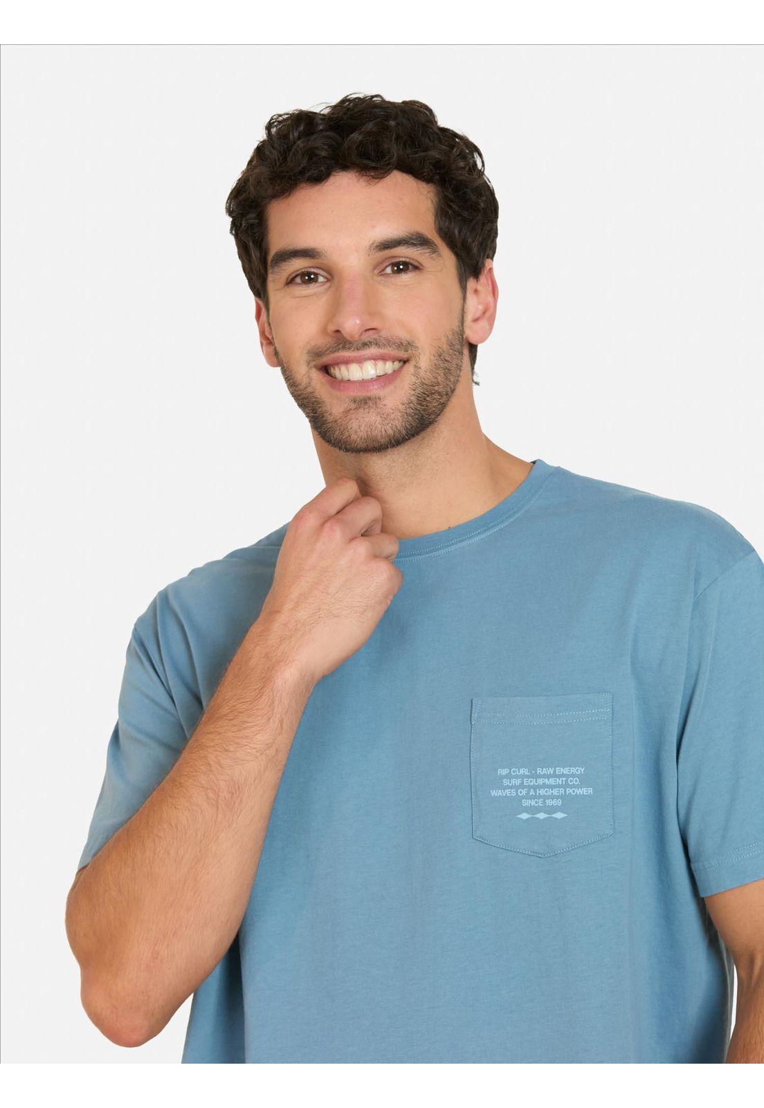 Polera MC Coastline Azul Hombre Rip Curl-2