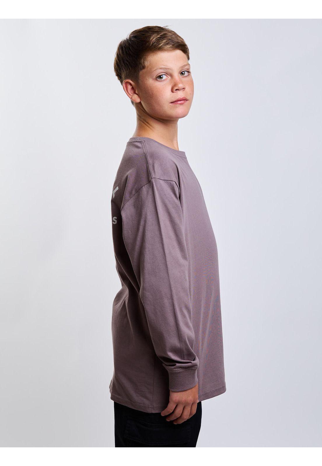 Polera ML Oceana Café Infantil Rip Curl-2