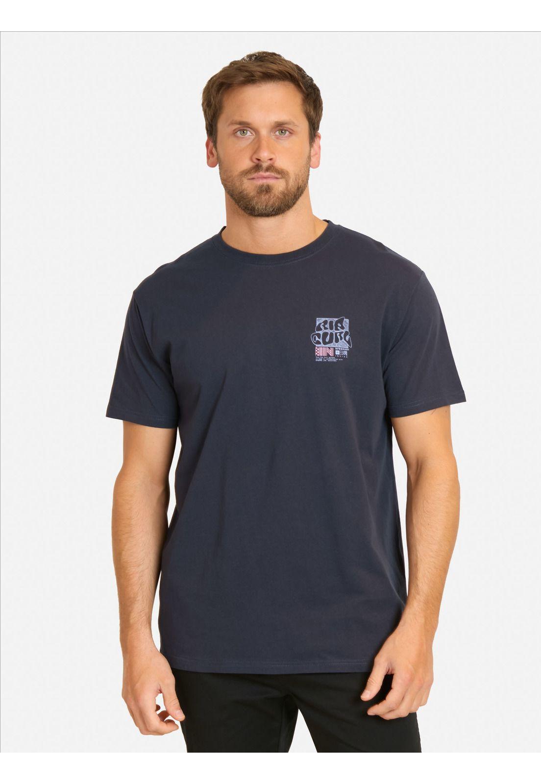 Polera MC By Borre Azul Hombre Rip Curl-0