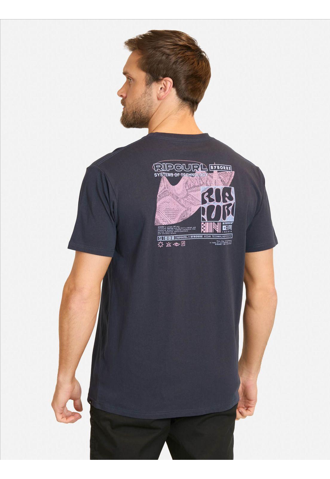 Polera MC By Borre Azul Hombre Rip Curl-1