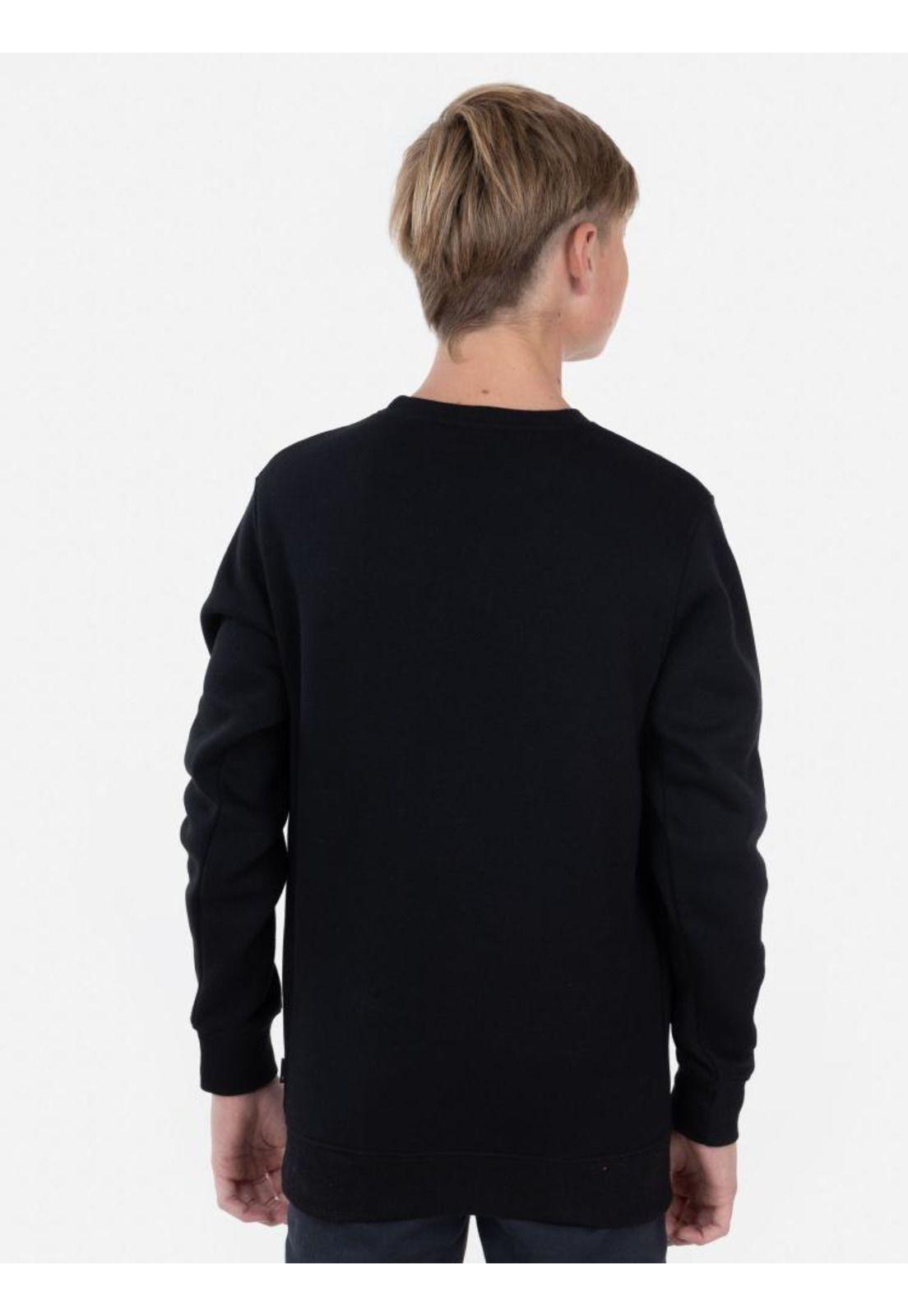 Poleron DEGRADED RC Juvenil Negro Rip Curl-1