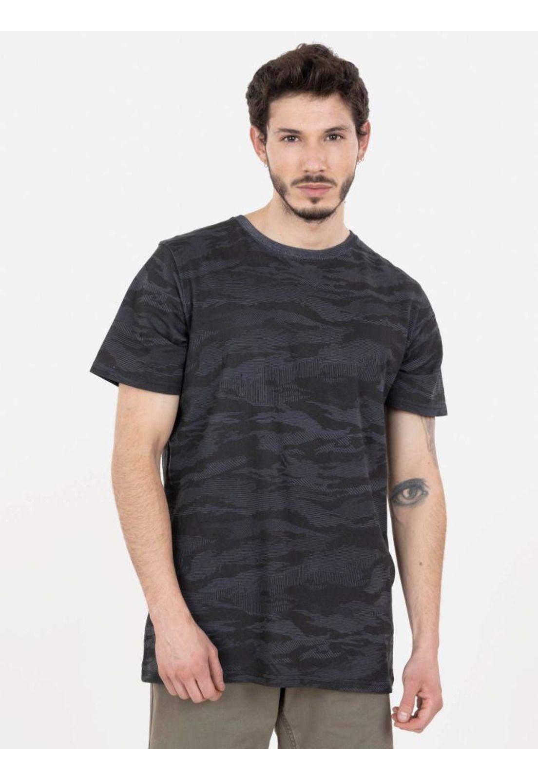 Polera CAMO HEAT SS Tee Hombre Multicolor Rip Curl-0