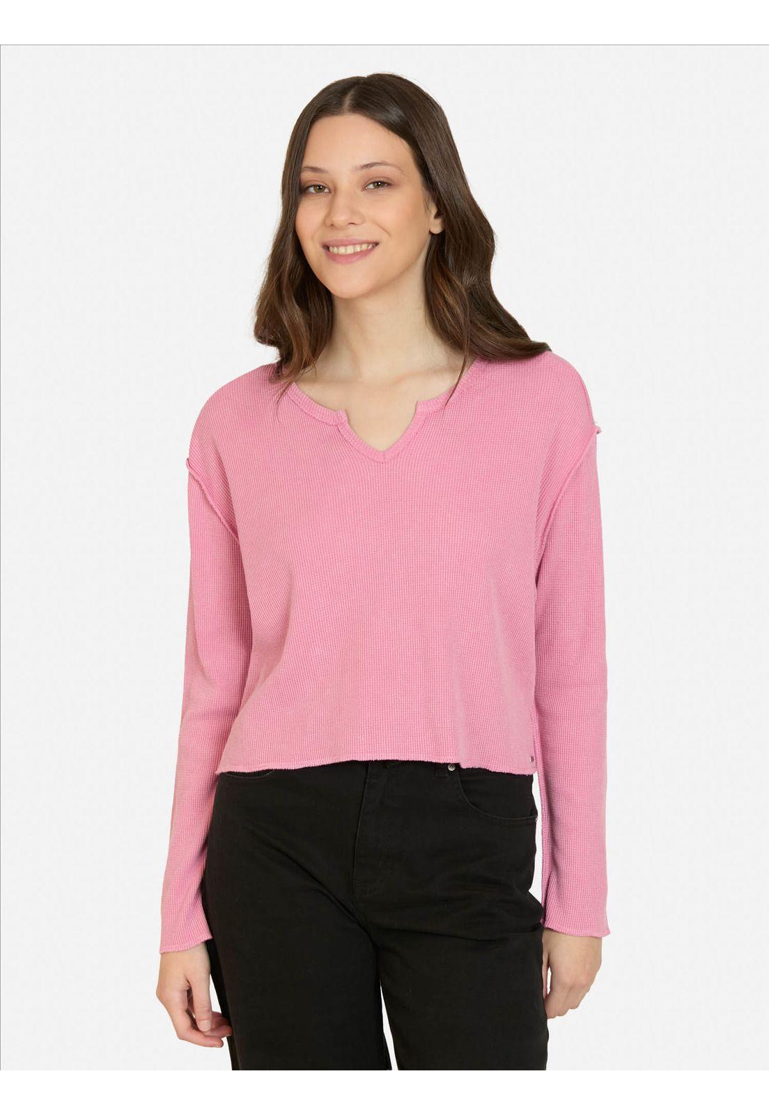Polera ML Bluetide Rosado Mujer Rip Curl-0