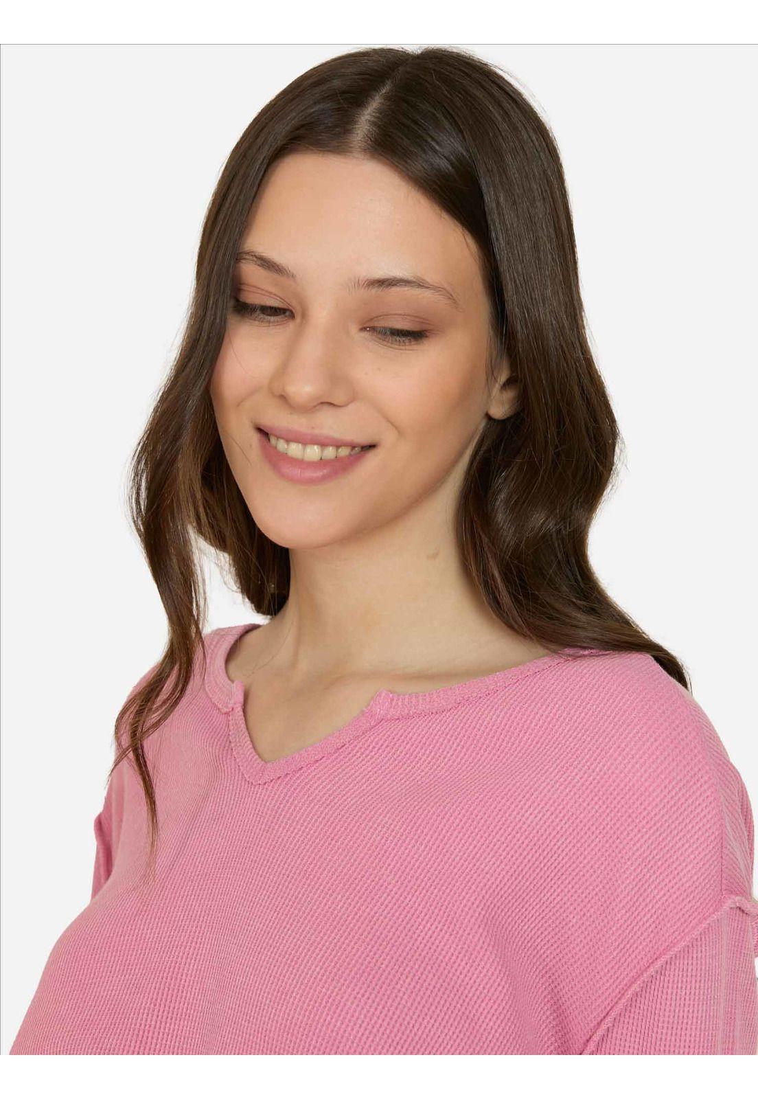 Polera ML Bluetide Rosado Mujer Rip Curl-2