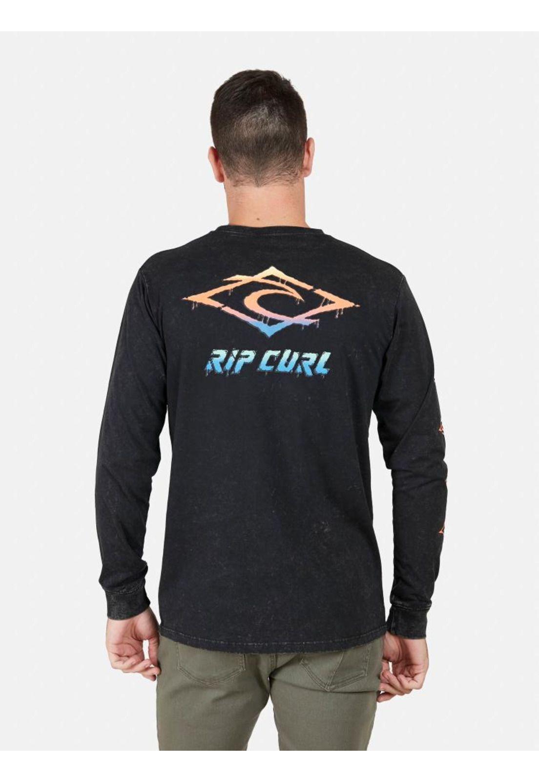 Polera Hombre TD RP FULL COLOR Negro Rip Curl-1