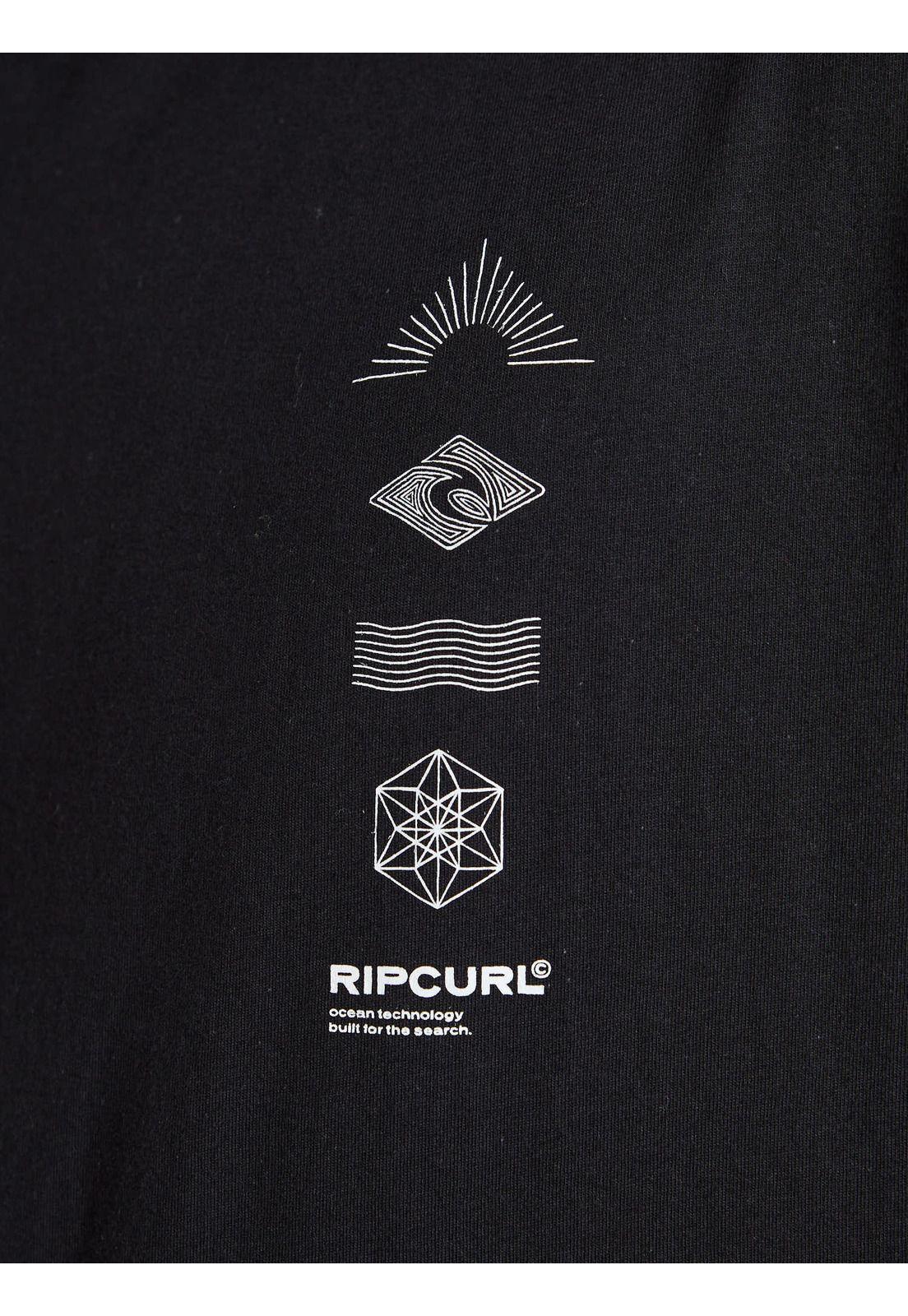 Polera MC Bay Negro Hombre Rip Curl-7