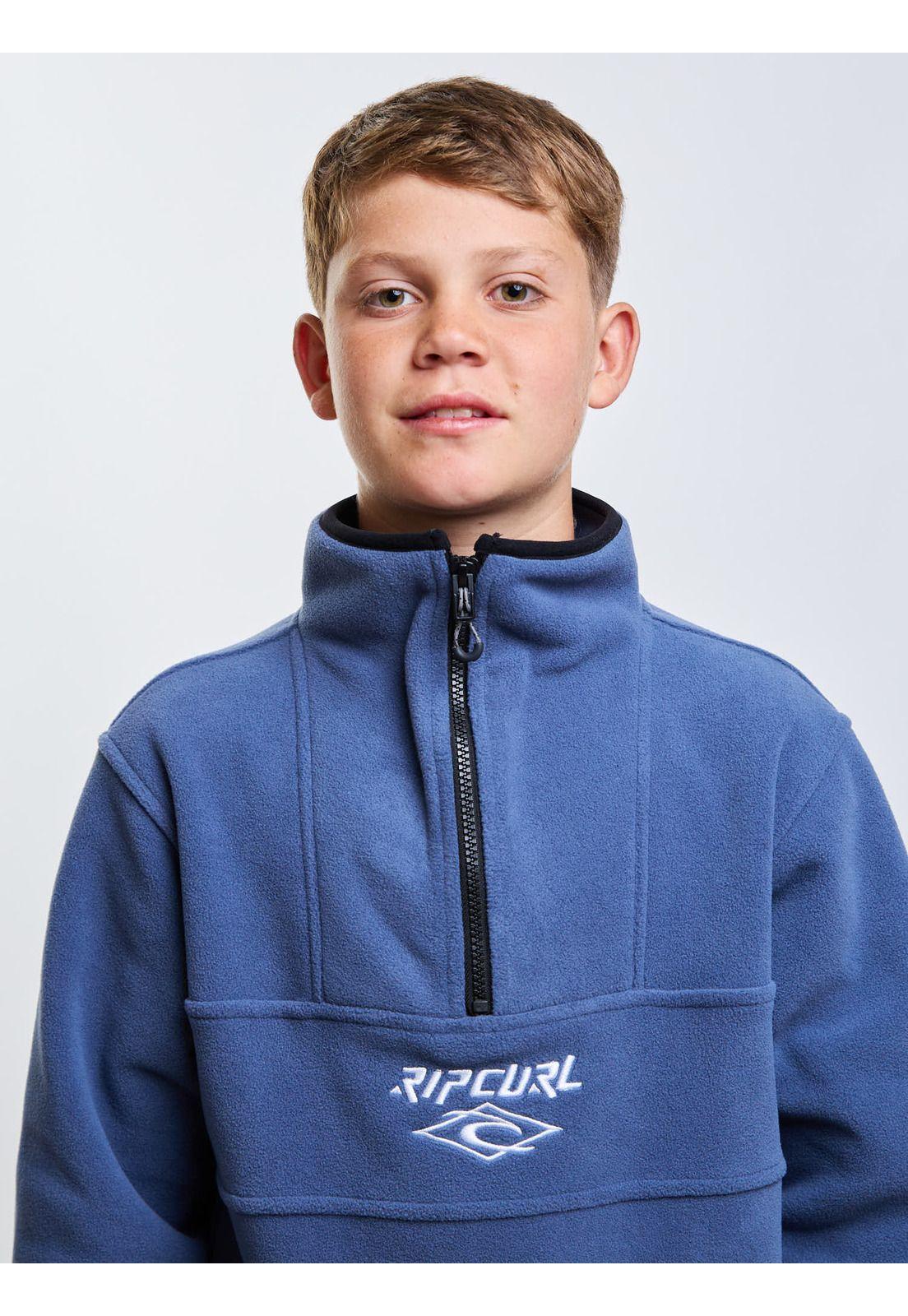 Poleron Polar Path Azul Infantil Rip Curl-3
