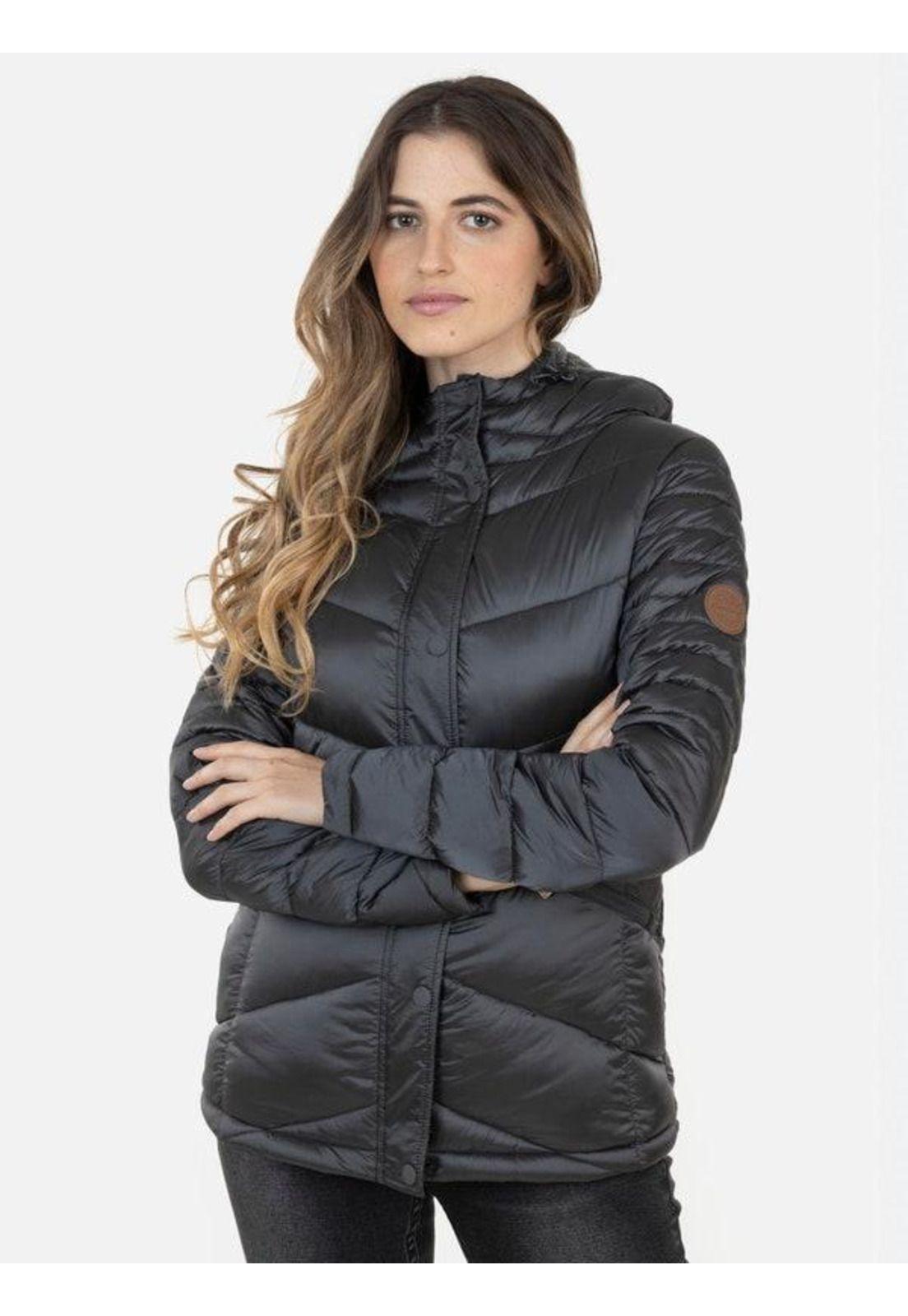 Parka Deep Lake Femenino Negro Rip Curl-0
