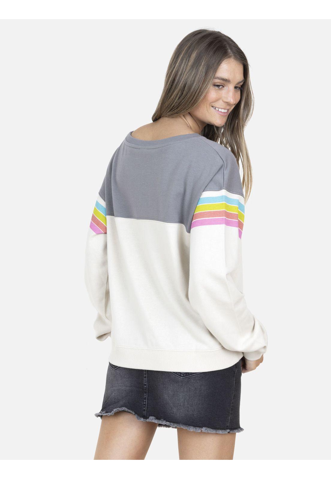 Poleron CR Mujer 6O206-WV22 Beige Rip Curl-1