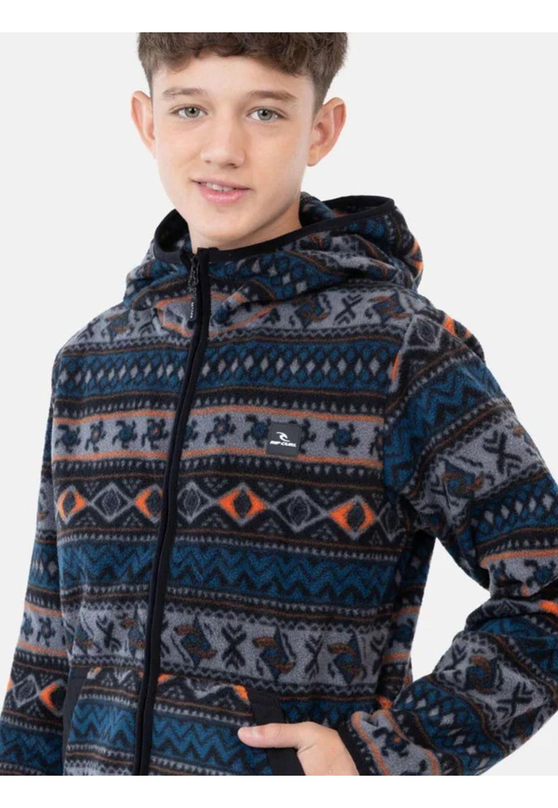 Poleron Micropolar Explorer Multicolor Infantil Rip Curl-1