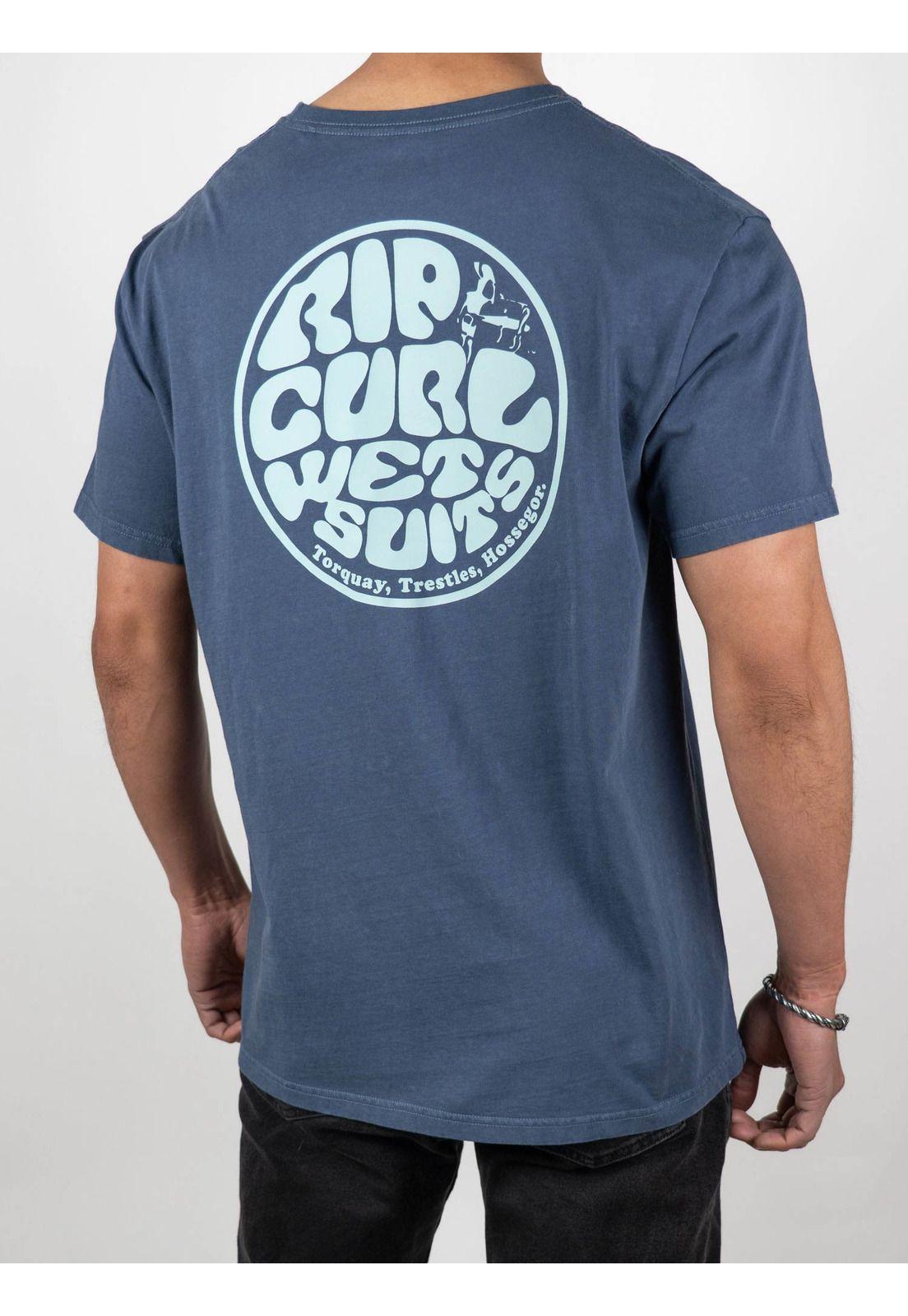 Polera MC Paddle Azul Hombre Rip Curl-1