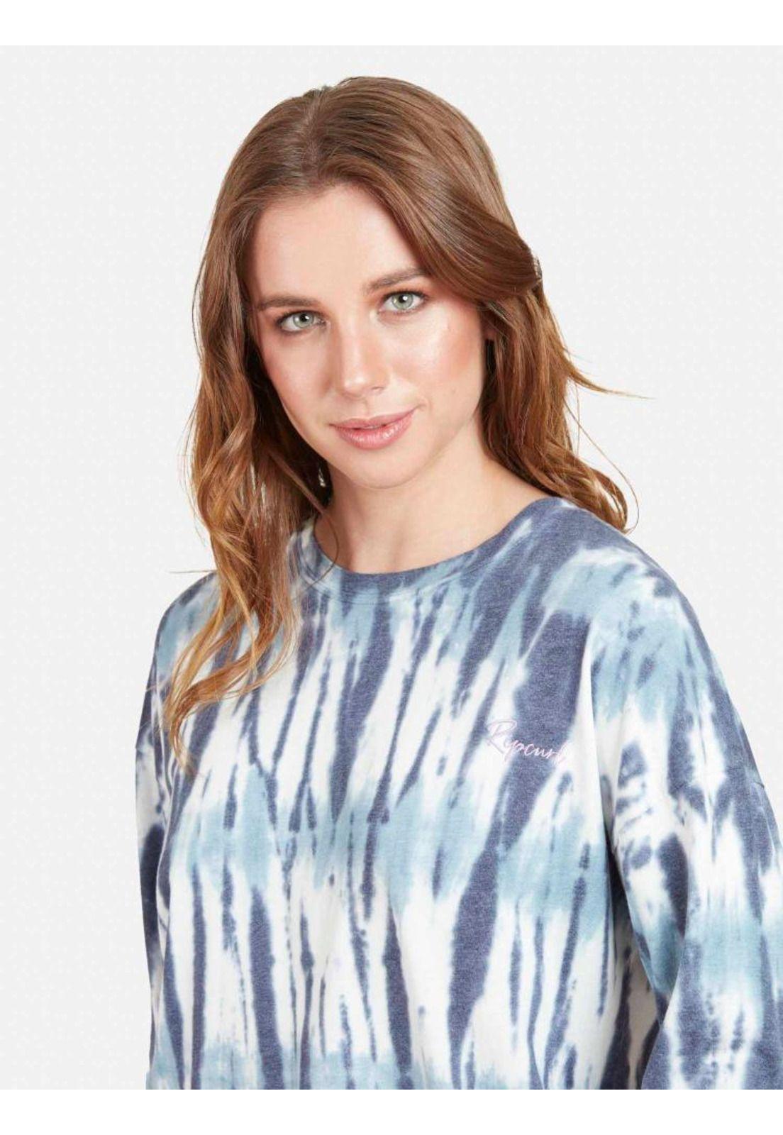 Polera OCEAN TIE DYE ML Mujer Multicolor Rip Curl-3