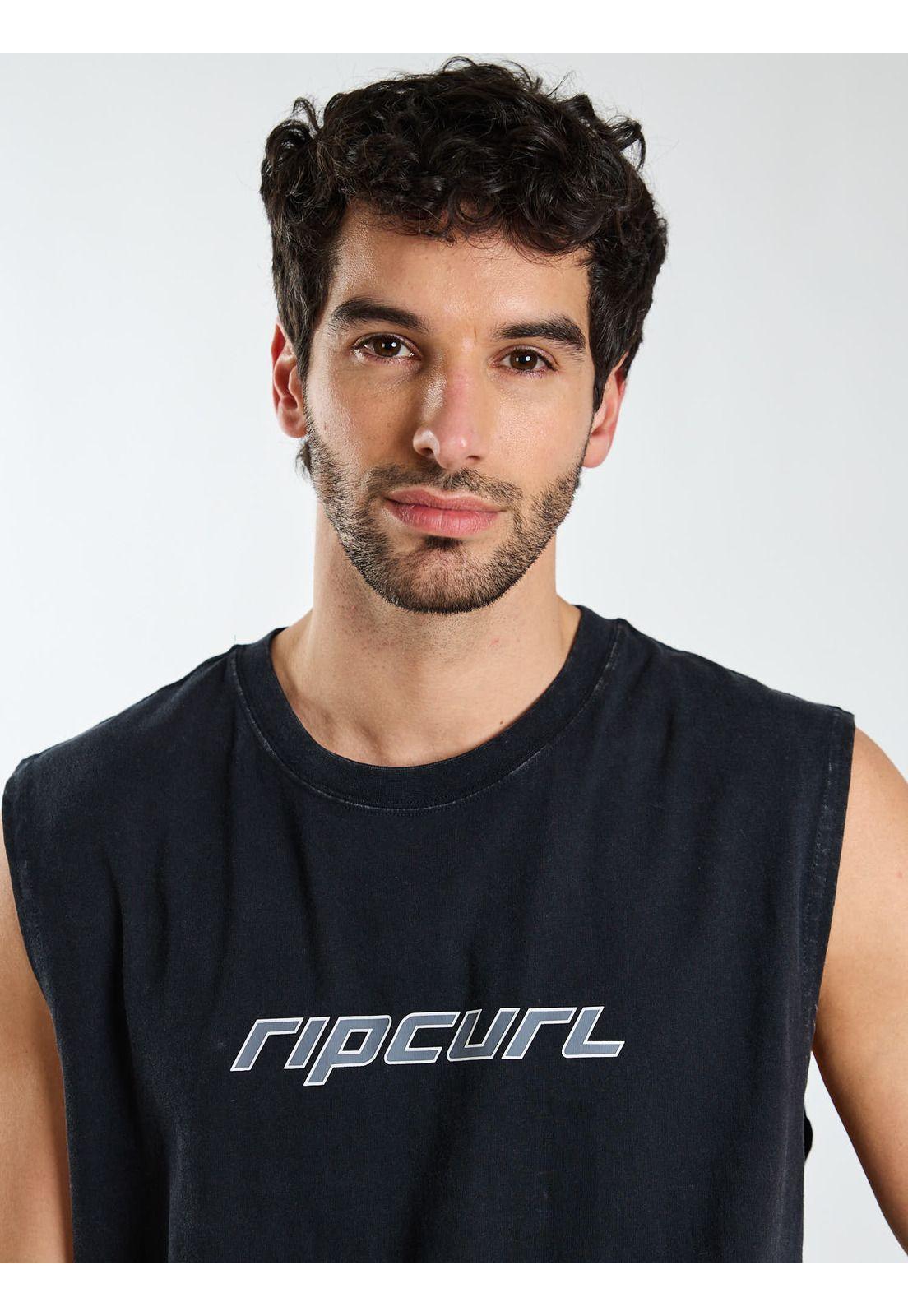 Polera SM Limitless Negro Hombre Rip Curl-4