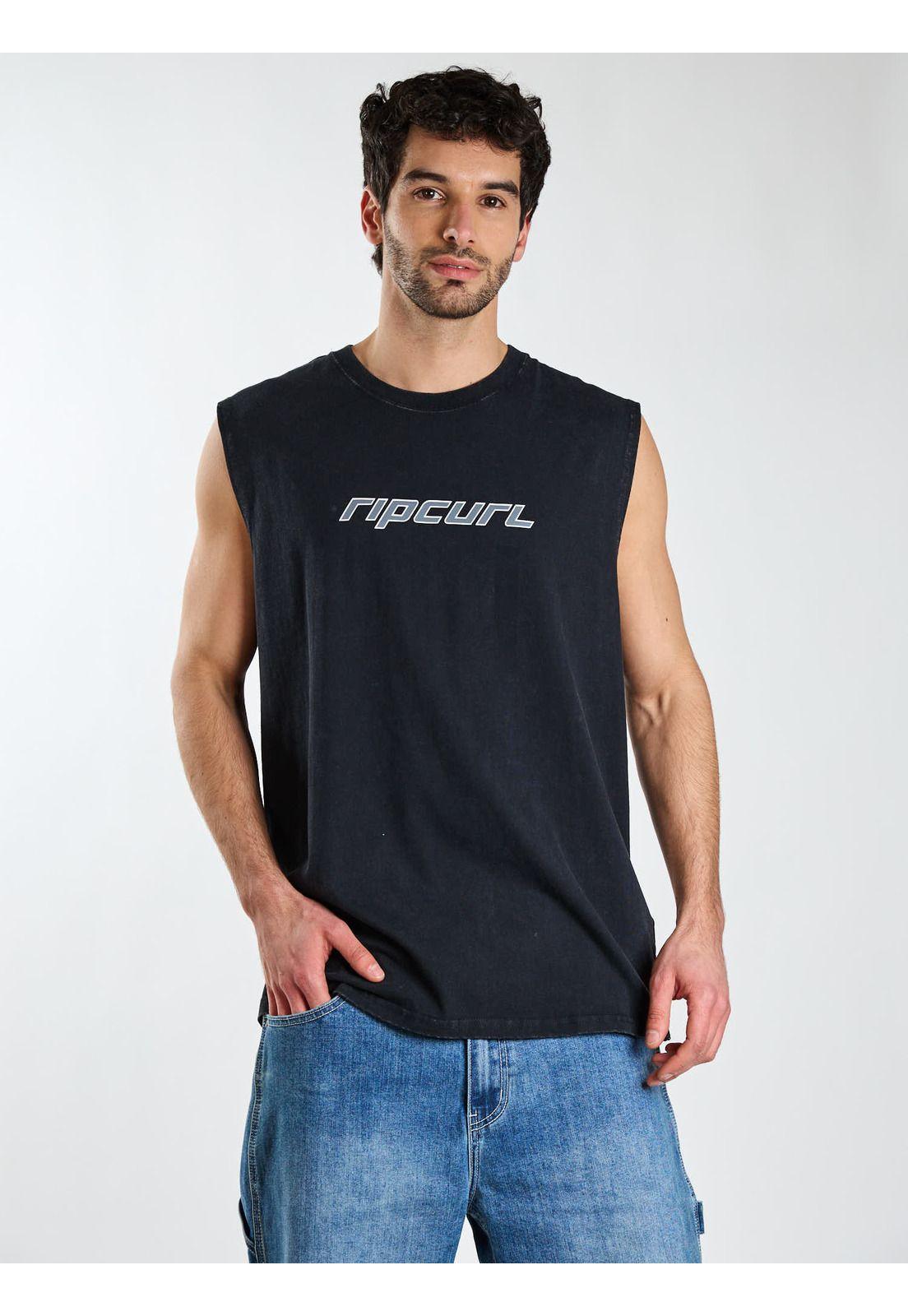 Polera SM Limitless Negro Hombre Rip Curl-6