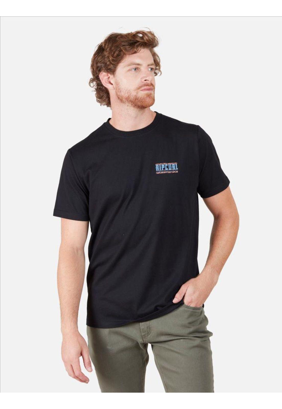 Polera Hombre  RP SIXTY Negro Rip Curl-0
