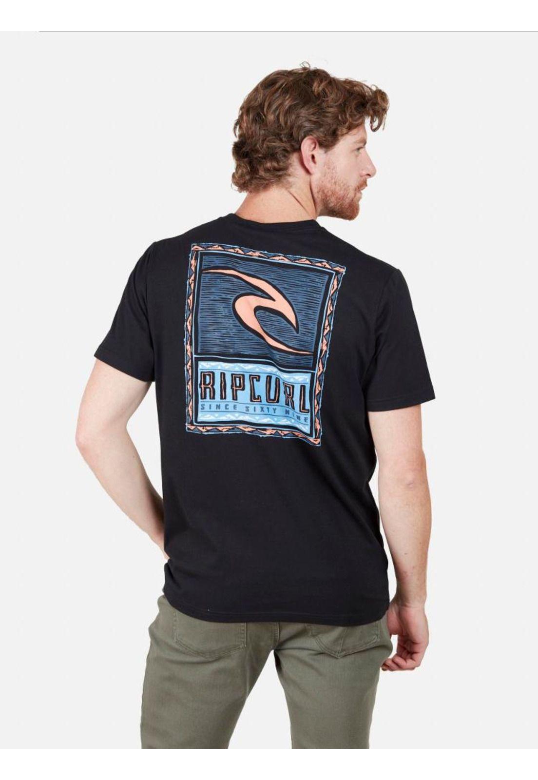 Polera Hombre  RP SIXTY Negro Rip Curl-1