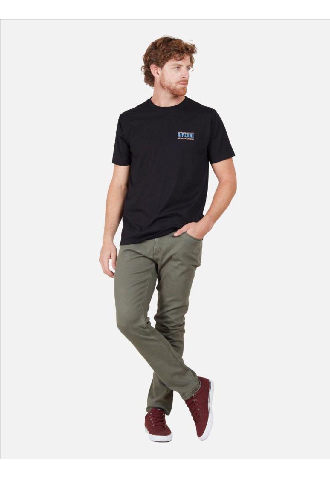 Polera Hombre  RP SIXTY Negro Rip Curl-3