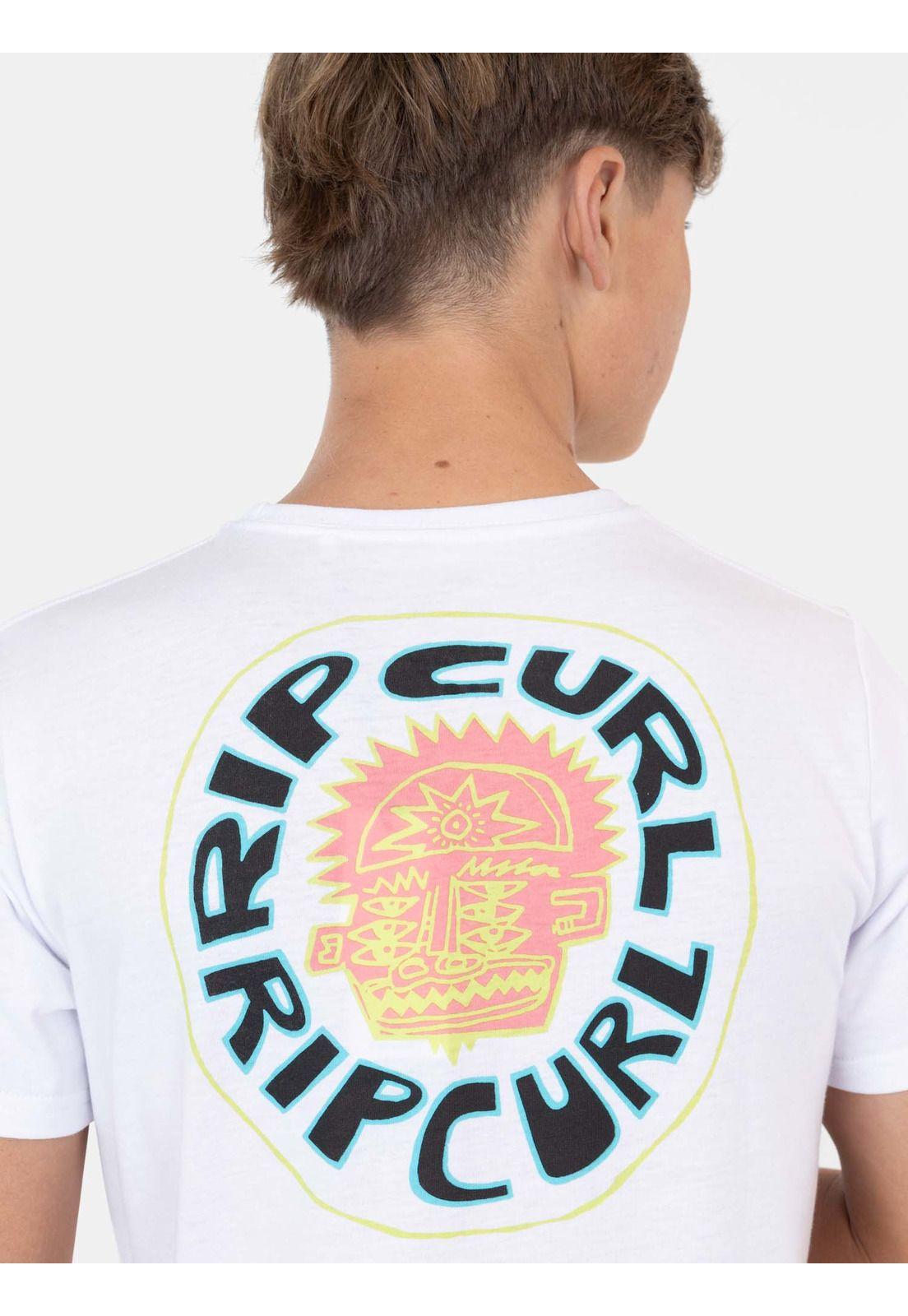 Polera M/C Viento del Sur Blanco Infantil Rip Curl-2