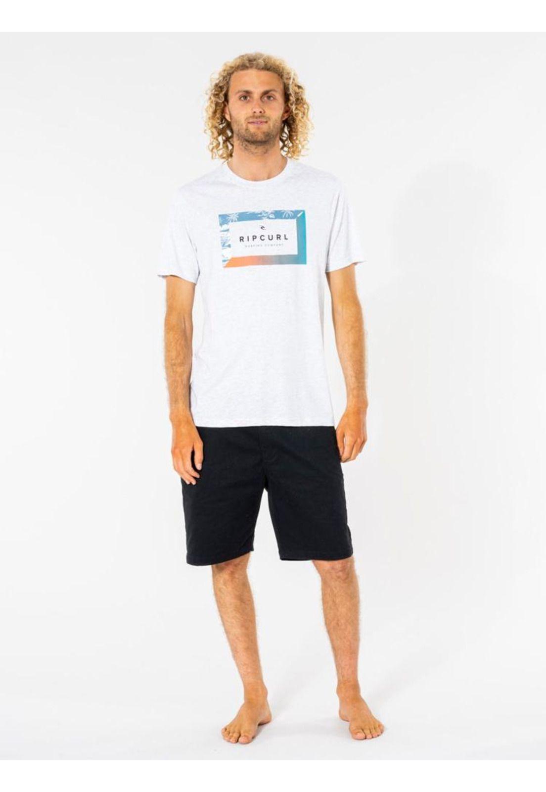 Polera 6P574 Hombre Blanco Rip Curl-3