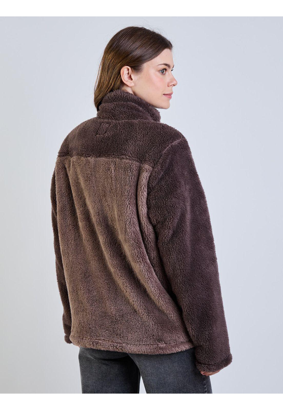 Poleron Chiporro True Café Mujer Rip Curl-1