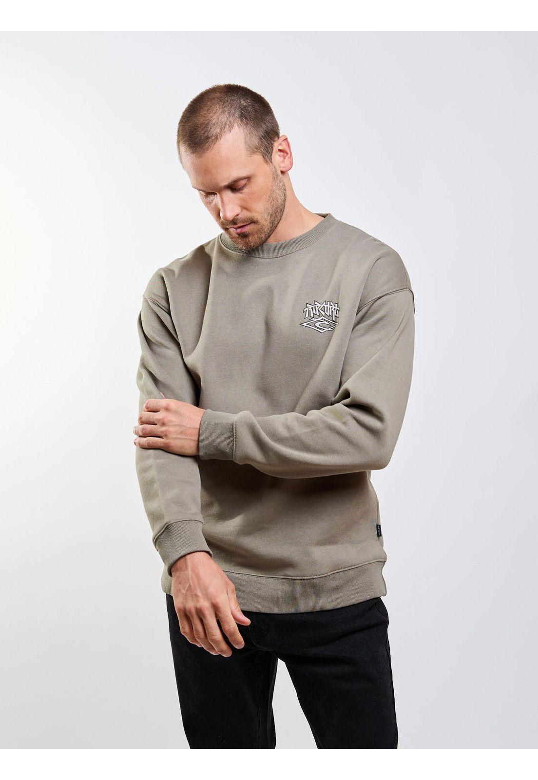 Poleron CR Neptuno Verde Hombre Rip Curl-0