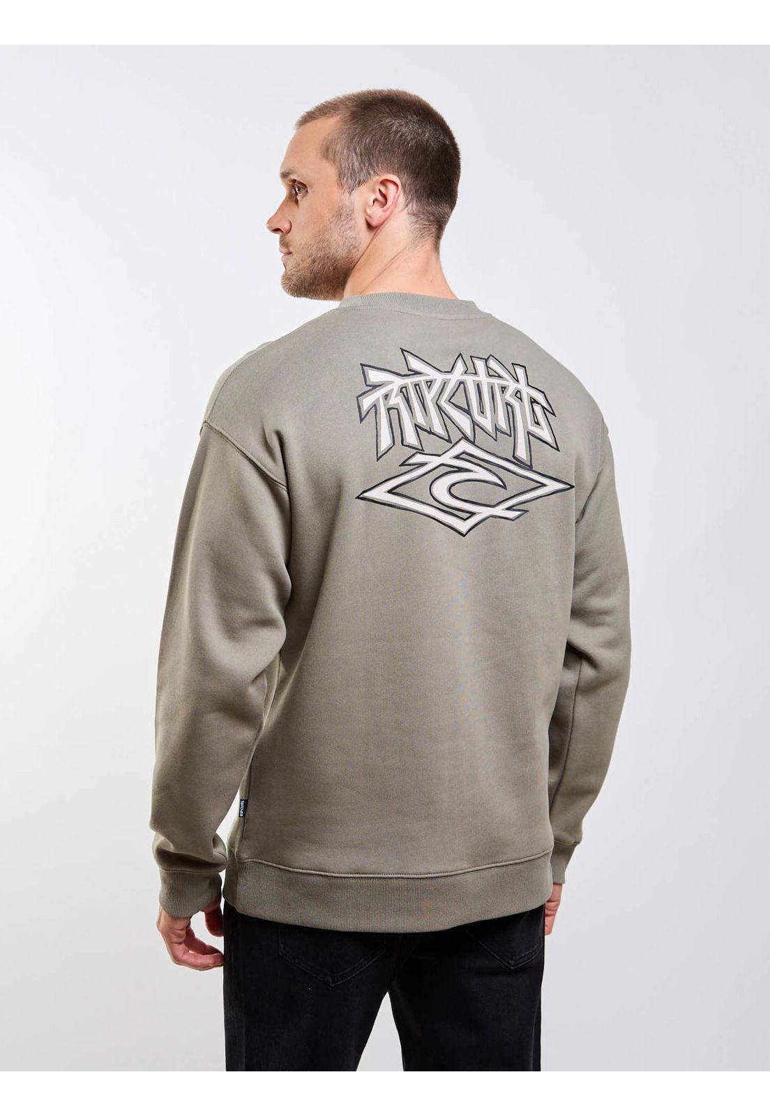 Poleron CR Neptuno Verde Hombre Rip Curl-1