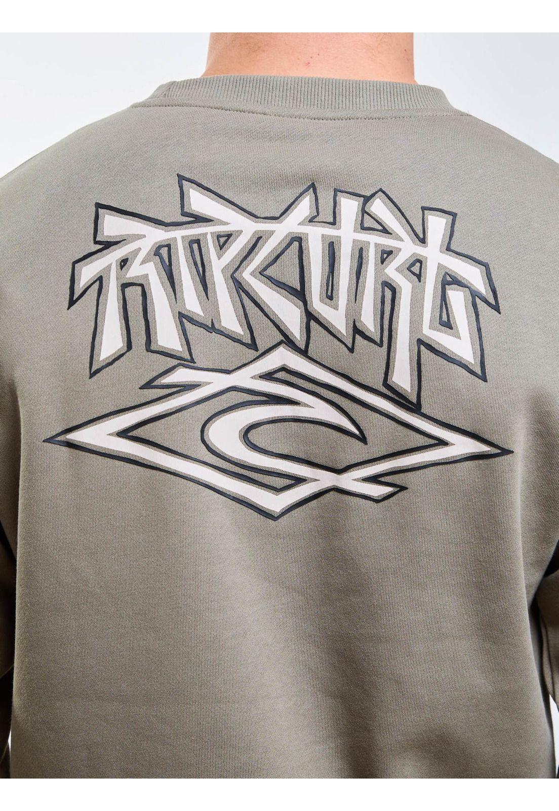 Poleron CR Neptuno Verde Hombre Rip Curl-3