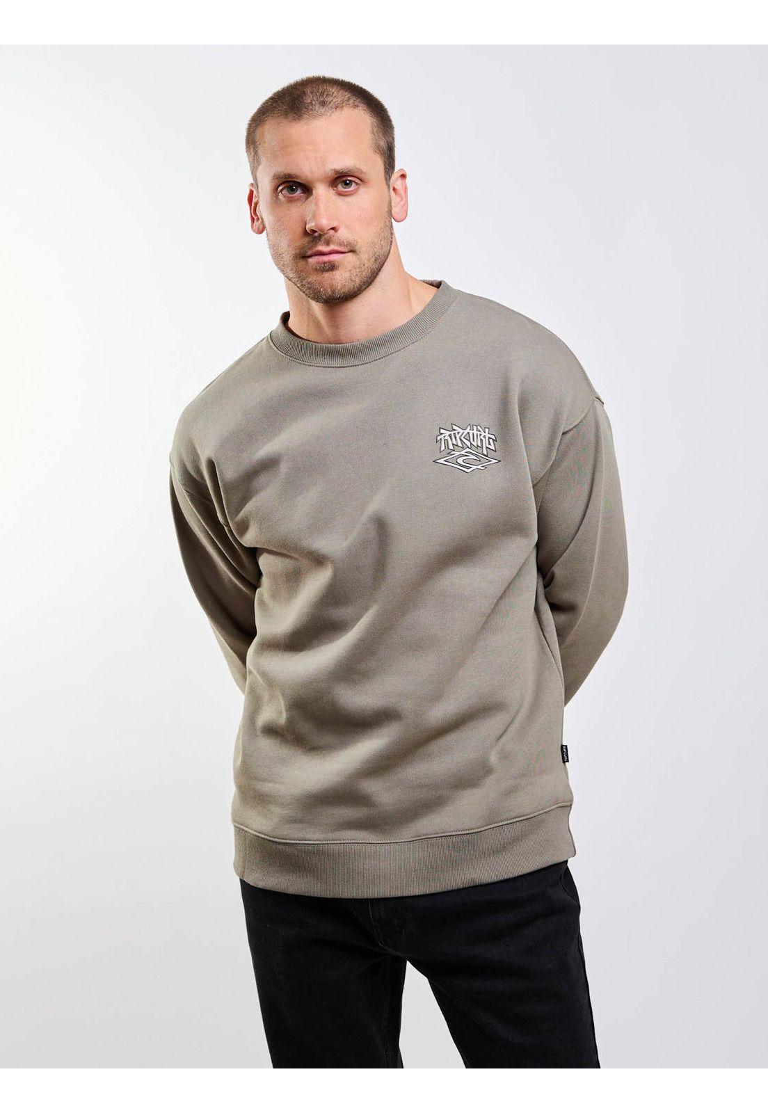 Poleron CR Neptuno Verde Hombre Rip Curl-4