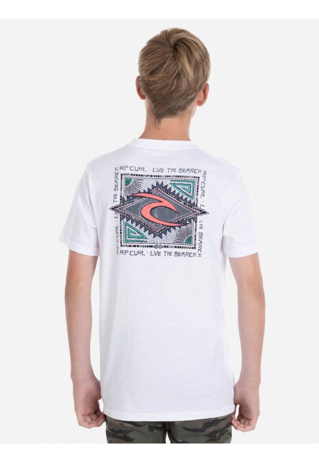 Polera BLESS UP TEE Juvenil Blanco Rip Curl-1