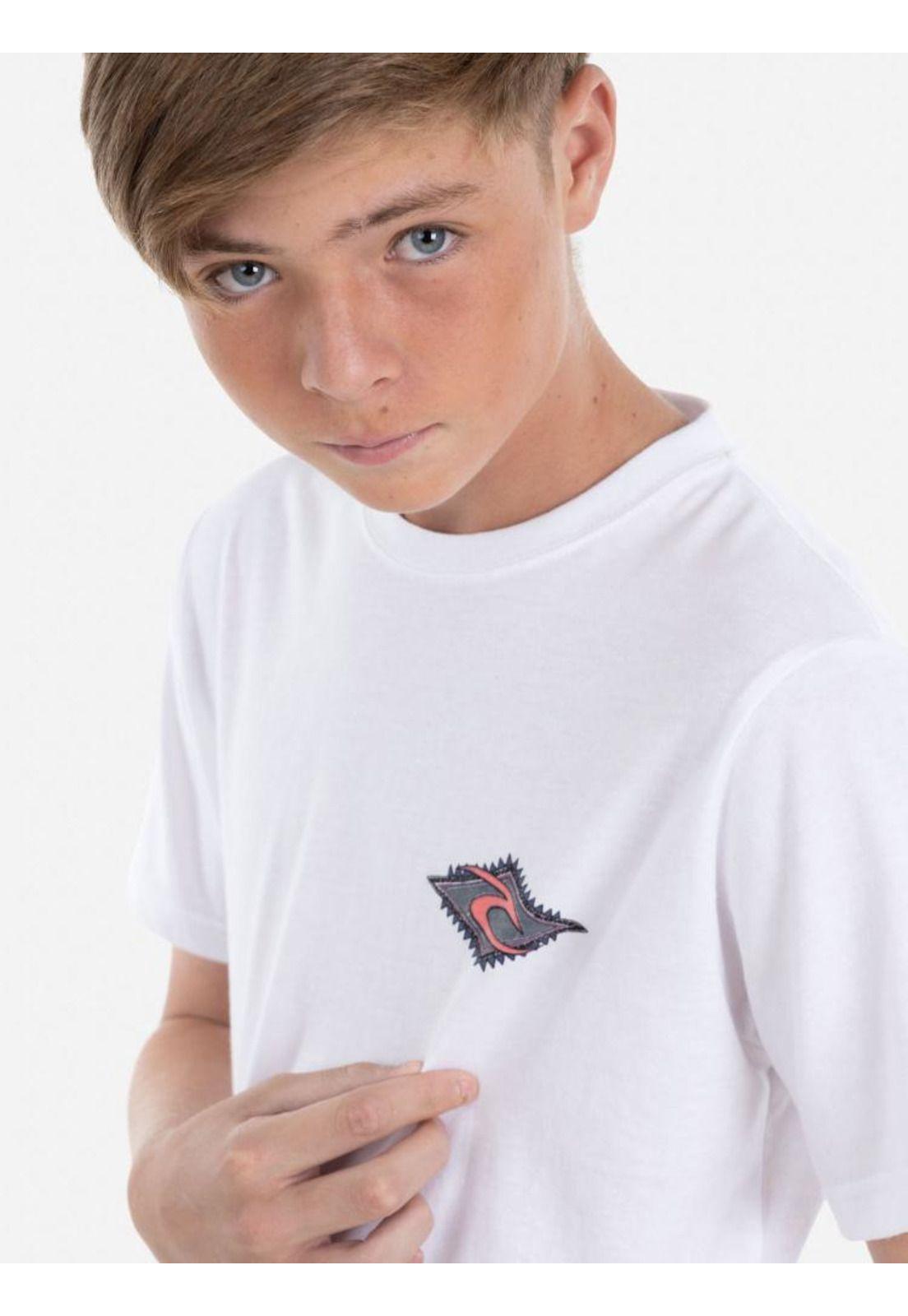 Polera BLESS UP TEE Juvenil Blanco Rip Curl-3