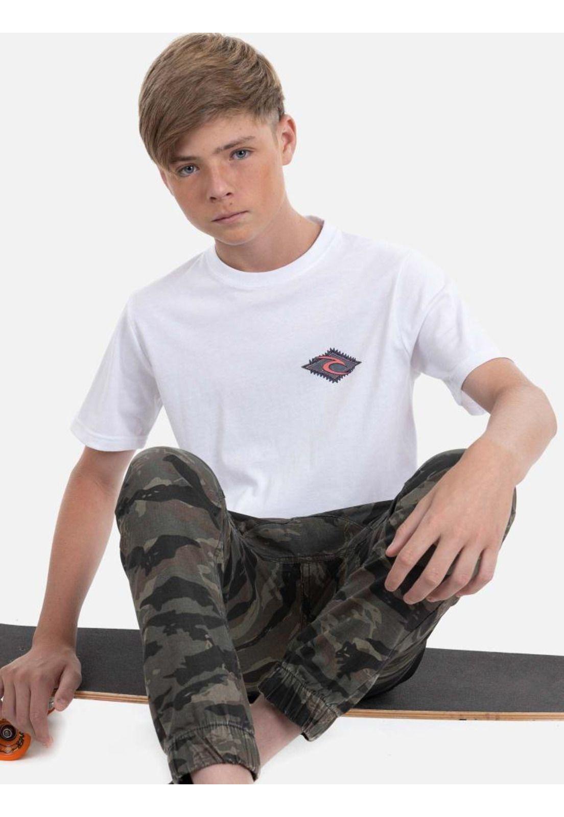 Polera BLESS UP TEE Juvenil Blanco Rip Curl-4