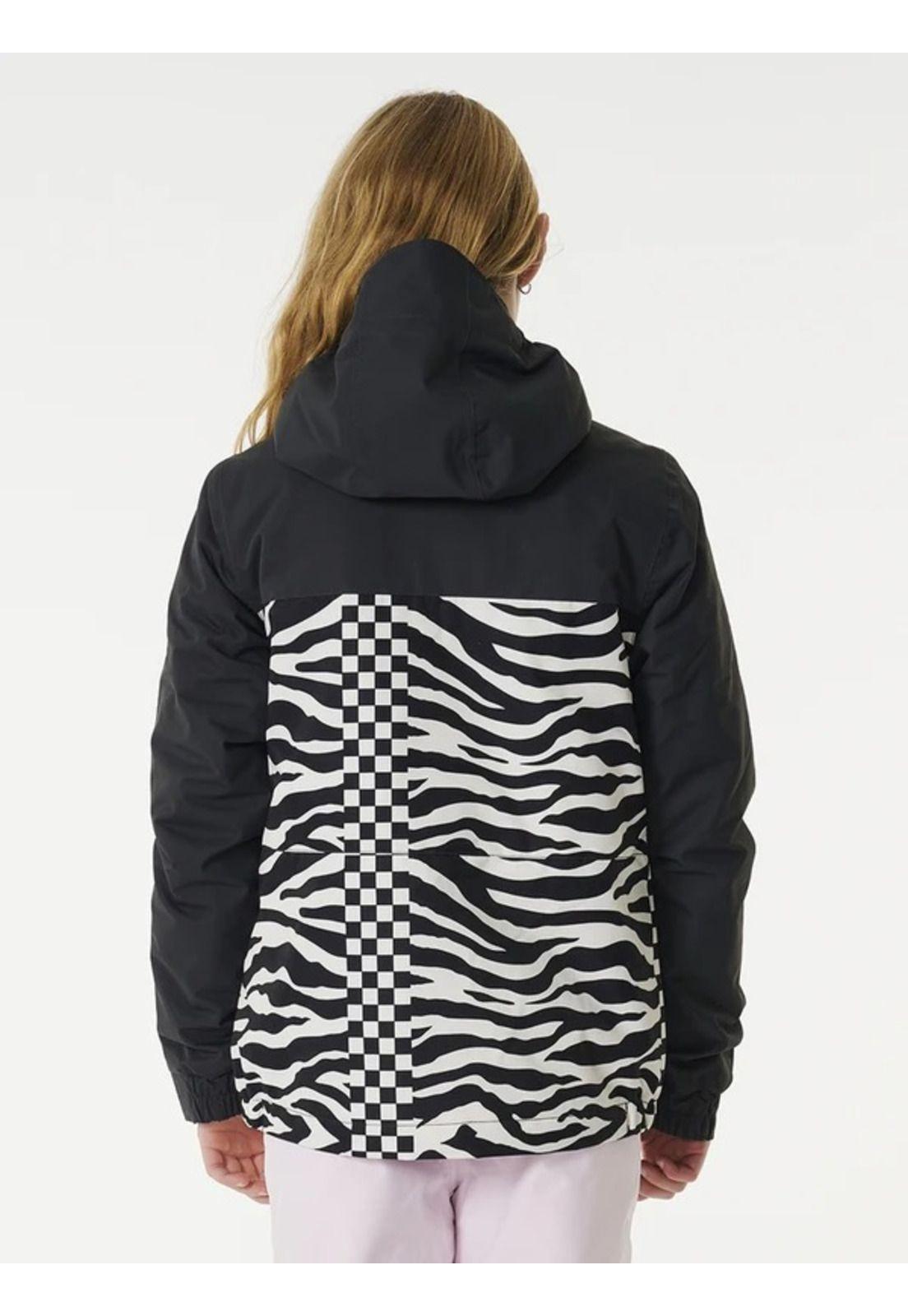 Parka Olly Snow Jacket 10K-Kids Negro Infantil Rip Curl-1