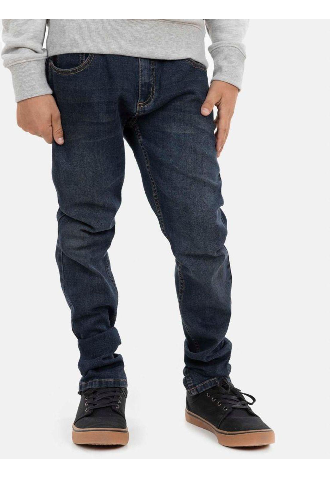 Jeans Skinny Juvenil Azul Rip Curl-0