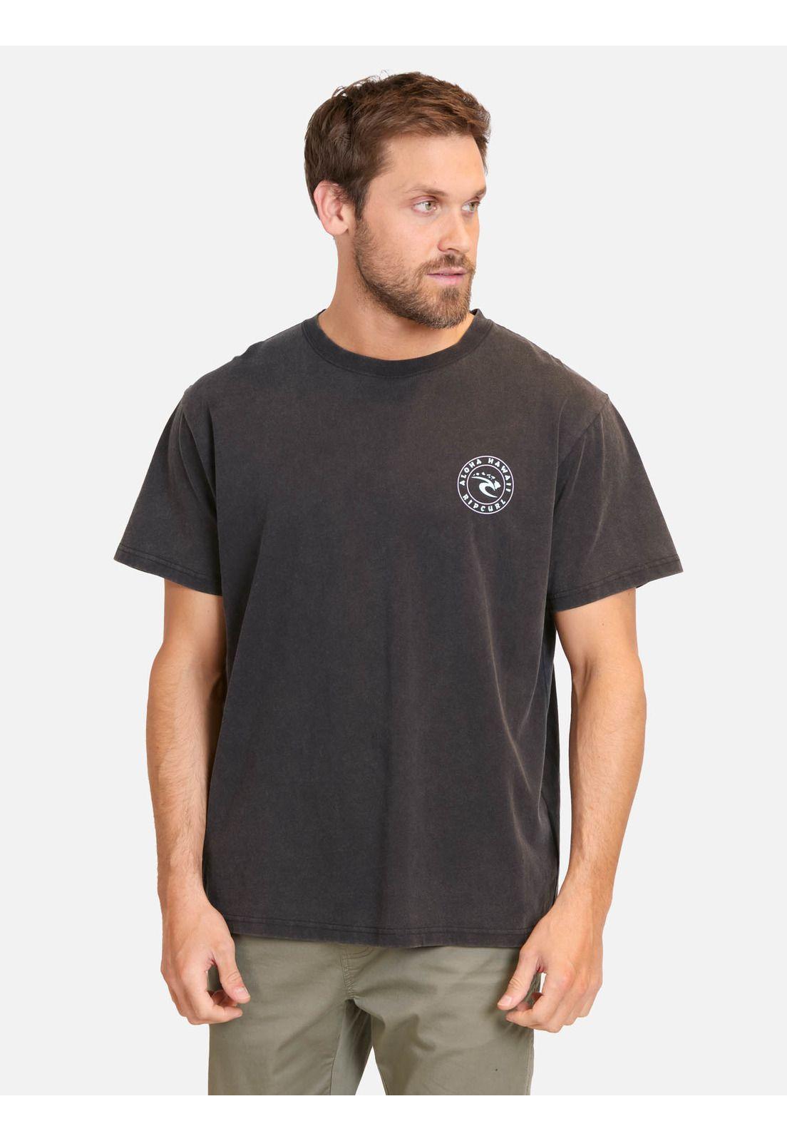 Polera MC Surfero Negro Hombre Rip Curl-0