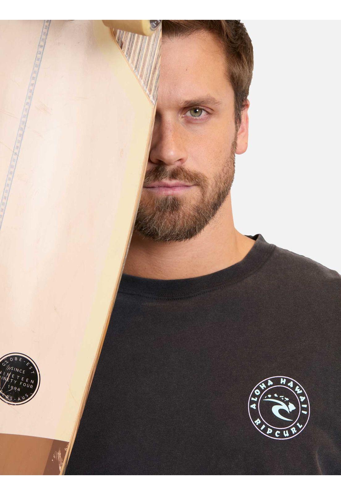 Polera MC Surfero Negro Hombre Rip Curl-2