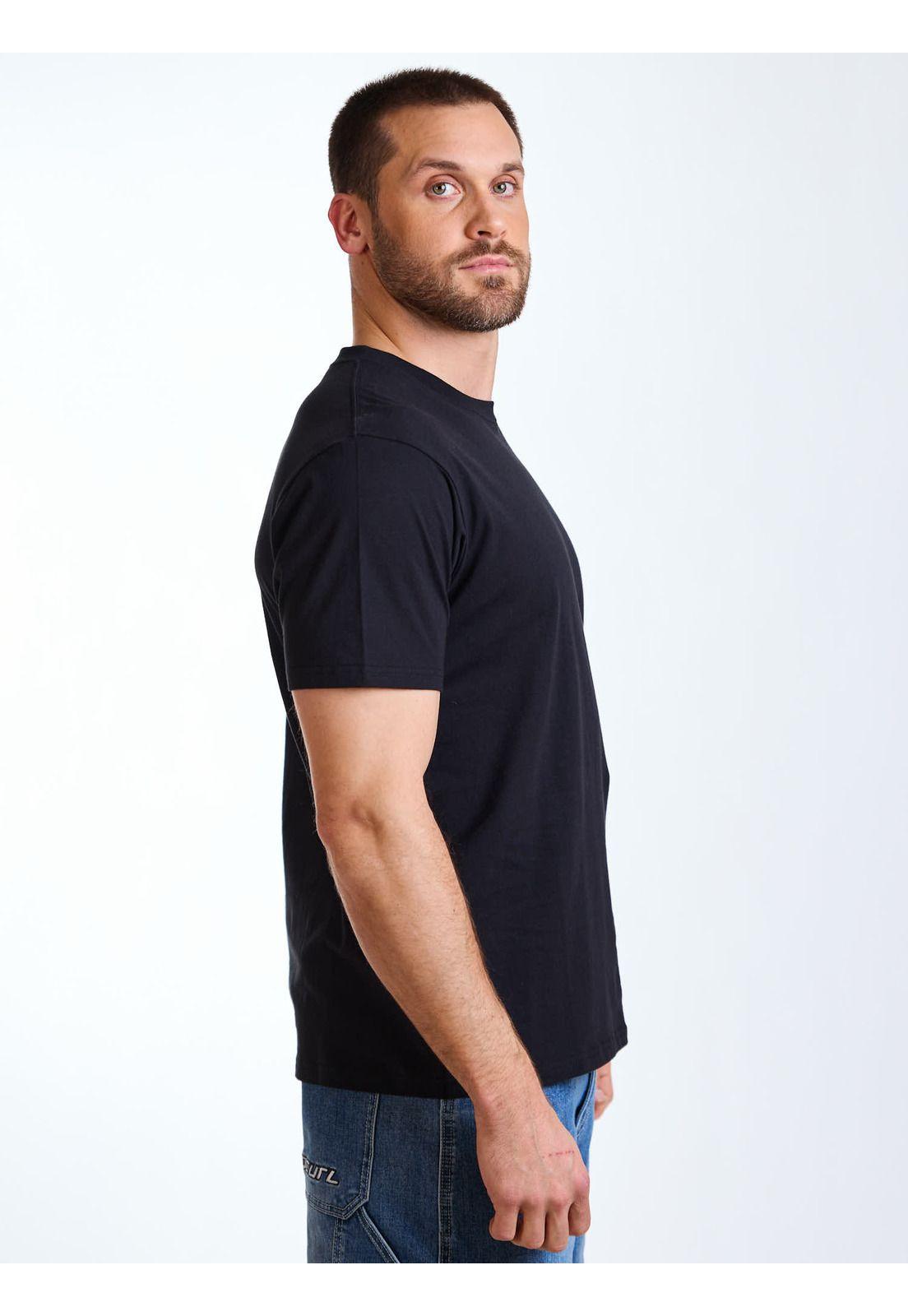 Polera MC Ocean Negro Hombre Rip Curl-3